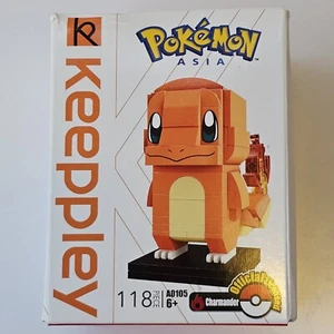 Pokemon Asia Keeppley Charmander Kuppy Bauspielzeug 118 Teile ungeöffnete Box Gebrauchsspuren 20A - Bild 1 von 7