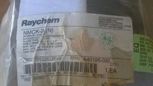 RAYCHEM MOTOR CONNECTION sealed factory bag NMCK-2L NUCLEAR 3 phase 1.3" OD Max - Picture 1 of 3