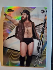 2020 Topps Finest WWE NXT #73 (RC) ROOKIE CAMERON GRIMES REFRACTOR - Picture 1 of 2