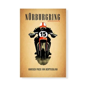 Impresión En Lienzo En Papel Póster O Cuadro Rogan Mark Nurburgring NORDSCHLEIFE - Imagen 1 de 2