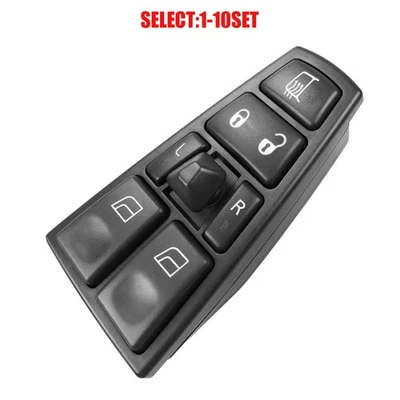 Interruptor de ventana de control maestro DRIVER LH para Volvo 04-12 VN VNM VNL 20752918 1-10x Foto 1 de 4