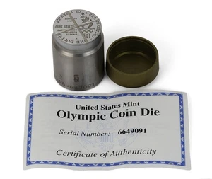 1996 US Mint Atlanta Centennial Olympic Games Coin Cancelled Proof Reverse Die - Bild 1 von 5