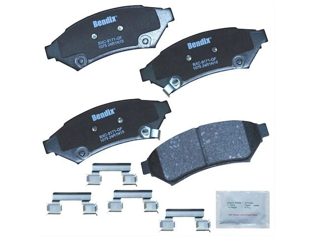 Juego de pastillas de freno delanteras para Pontiac Grand Prix 2005-2008 3,8 L V6 2006 2007 QZ952HD Foto 1 de 1