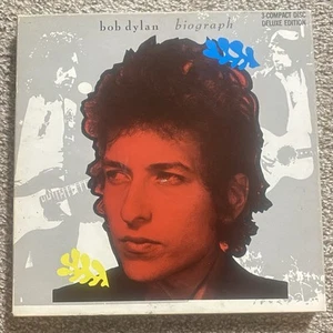 Bob Dylan-Biograph 3CD Box Set DELUXE EDITION (3rd CD Sealed) - Picture 1 of 9