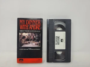 MEIN ABENDESSEN MIT ANDRE (1981) VHS LOUIS MALLE ANDRE GREGORY WALLACE SHAWN JUWEL NM - Bild 1 von 6