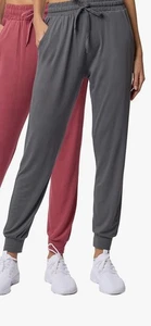 Real Essentials 2er Pack: Damen Ultraweiche Lounge Jogginghose Sweatpants Sport XL - Bild 1 von 1