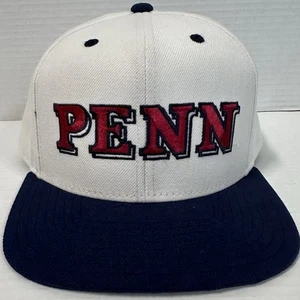 Vintage 90’s Penn State Sports Block Lettering Adidas Snapback - Picture 1 of 7