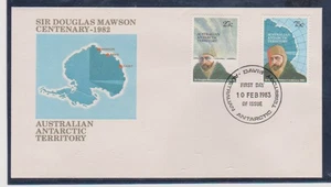 Australian Antarctic Territory L53-54 Sir Douglas Mawson Explorer Landscape Map - Picture 1 of 1