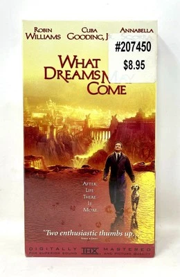 RARE Vintage 1999 WHAT DREAMS MAY COME Factory Sealed VHS Tape! Robin Williams - Image 1 of 4