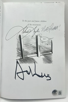 Libro de historietas firmado por John Lewis uno de los derechos civiles autógrafo Beckett certificado de autenticidad BAS Foto 1 de 4