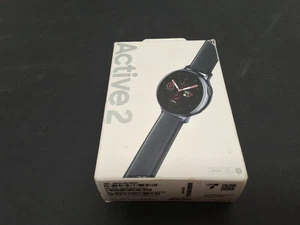 SAMSUNG GALAXY Watch Active 2~Black~Aluminum~Bluetooth~GPS~Fitness Tracking - Picture 1 of 8