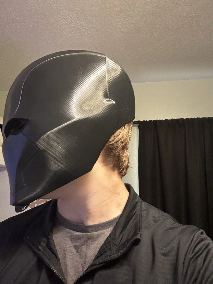 Casco Capucha Roja Cosplay/Máscara de exhibición Foto 1 de 4