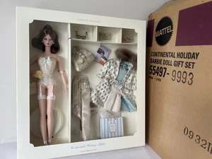 Mattel Silkstone Barbie Continental Holiday Giftset BFMC Gold Label 55497 NRFB - Picture 1 of 6