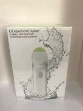 Clinique Sonic Purifying Cleansing Peel Electric Facial Brush, White - 0020714693619