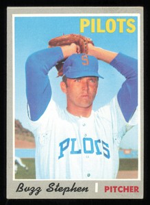 1970 Topps #533 Buzz Stephen Baseball Card - - Excellent