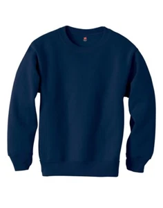 New Hanes Sweatshirt Cotton Blend Eco Smart Long Sleeve Crewneck Youth Small - Picture 1 of 1