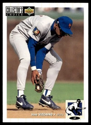 1994 Collector's Choice Jose Vizcaino New York Mets #532 - Image 1 of 2