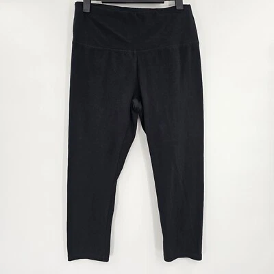 Leggings RBX negros lisos para mujer medianos recortados cintura alta yoga atletismo Foto 1 de 4