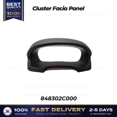 ⭐Genuine⭐ Cluster Facia Panel 848302C000 for Hyundai Tiburon - Image 1 of 2