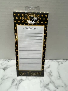 Gameday Outfitters Missouri Mizzou Tigers Magnetic Notepad - Picture 1 of 5