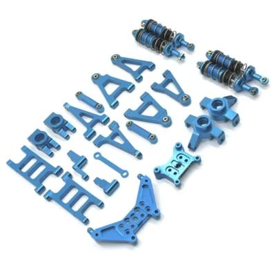 For MJX 1/14 14301 14302 14303 Alloy suspension arm /steering/Shock absorber Kit - Image 1 of 4