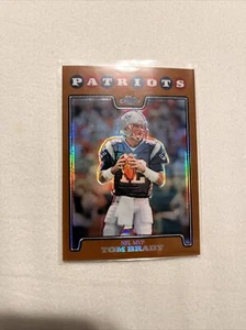 2008 Topps Chrome Tom Brady NFL MVP Refractor 176/425! Rare Patriots HOF  - Picture 1 of 3