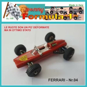 FERRARI PENNY KATALOG NR.04 MASSSTAB 1:66 OHNE KARTON (C/321) SELTEN  - Bild 1 von 3