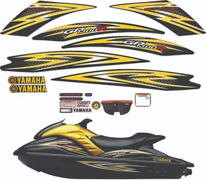 YAMAHA WAVERUNNER GP 1300R 2006 - 2007 Graphics / Decal / Sticker Kit  CUSTOM - Picture 1 of 2