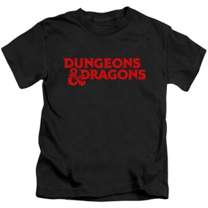 DUNGEONS AND DRAGONS TYPE LOGO Toddler Kids Graphic Tee Shirt 2T 3T 4T 4 5-6 7 - Picture 1 of 3