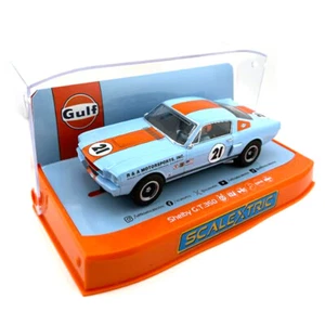 Scalextric C4570 Shelby GT350 - Gulf Edition 1/32 Slot Car - Picture 1 of 7