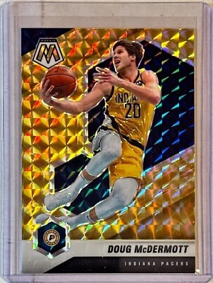 2020-21 Panini Mosaic REACTIVE YELLOW #150 Doug McDermott INDIANA PACERS - Image 1 of 2