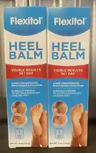 2X Flexitol Heel Balm Concentrated Moisturizer Exfoliator Repair Feet 2oz/56g EA - Picture 1 of 4