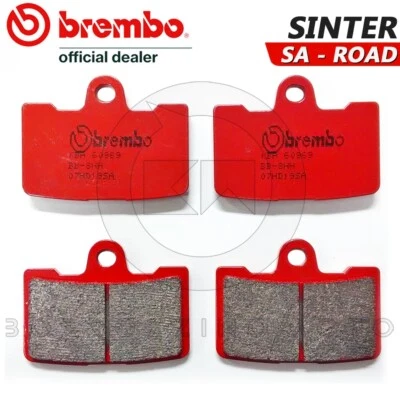 Тормозные колодки передние Brembo Street красные спеченные Buell 1125 CR 2009 - Изображение 1 из 3