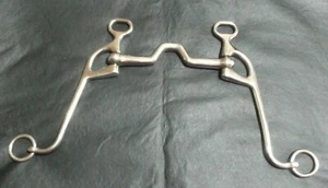5" SWIVEL CHEEK CURB BIT BRIDLE TACK - Picture 1 of 6