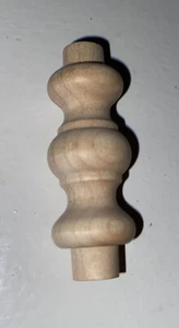 Doll House medium Porch Railing Turnings Spindle Unfinished - Picture 1 of 1