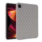 For Ipad Mini Air Pro 9.7 10.2 10.9 11 Rhombic Style Color Tpu Shockproof Case