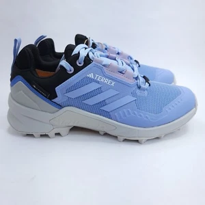 Adidas Terrex Swift R3 GTX Hiking Shoes Purple White Sneakers HP8715 Women - Picture 1 of 5