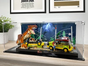 Estuche de exhibición BRIXBOX para LEGO® Jurassic Park: T. rex Breakout - 76956 - Imagen 1 de 13