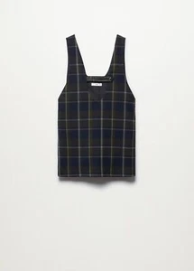 BNWT Mango Women Check short dress UK Size 12(L) RRP: £29.99 - Picture 1 of 9