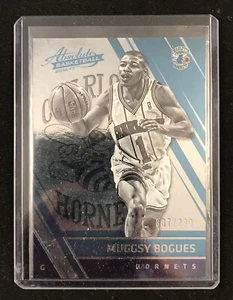 MUGGSY BOGUES 2016-17 PANINI ABSOLUTE RETIRED SILVER FOIL PARALLEL #887/999 - Bild 1 von 2