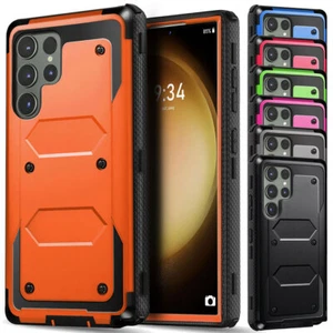 Funda resistente a prueba de golpes para teléfono Samsung Galaxy S23 Ultra/S23+/Plus/S23 - Imagen 1 de 104