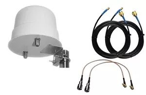 Omni Directional 4G 3G LTE MIMO External Antenna TP-LINK TL-MR6400 AC750 SMA - Picture 1 of 2