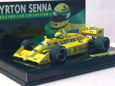 Minichamps1:43 Lotus 99 T-Honda Turbo 1987 A. Senna - Immagine 1 di 4