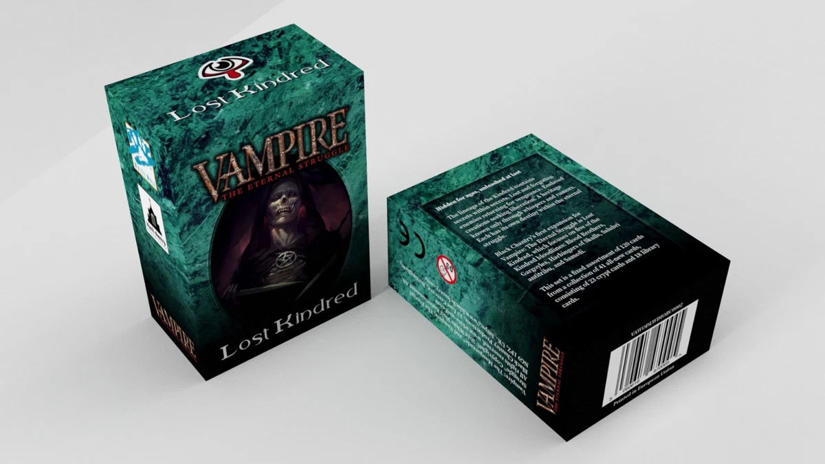 Vampire: The Eternal Struggle Sealed Collectible Card Game Packs