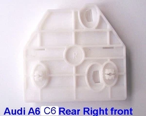 Audi A6 (C6) 2005-2011 Window Regulator Repair Clip (1x) REAR RIGHT (new part!) - Picture 1 of 2