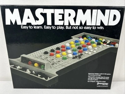 Mastermind Game de Pressman Family Game Night NUEVO pero faltan clavijas blancas y negras Foto 1 de 4