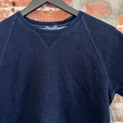 Sudadera de manga corta Club Monaco índigo genuino para hombre M 19,5x25,5 Foto 1 de 4