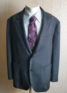 Bonobos Jetsetter Blazer Mens 46 S Charcoal Unconstructed Italian VBC Wool - Picture 1 of 19