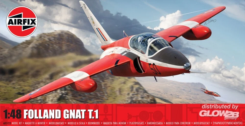 Airfix: Folland Gnat T.1 in 1:48 [1505123] - Immagine 1 di 1