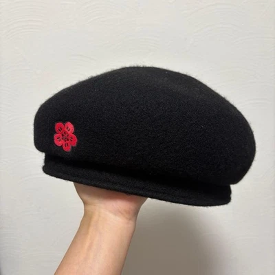 Boina masculina Kenzo edição limitada estilo design artístico ousado declaração icônica da moda - Imagem 1 de 4